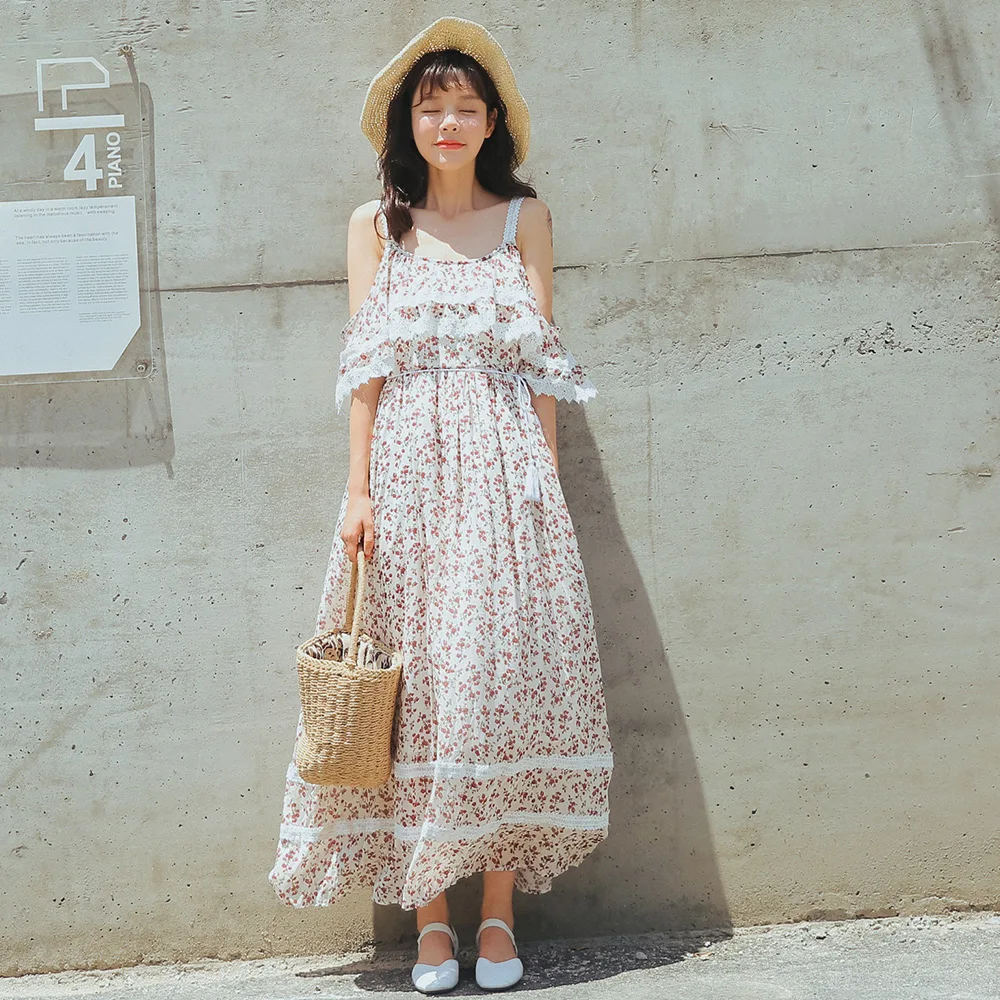Women's Office Beach Japan Kawaii Ulzzang Floral Beach Dress Female Cute Korean Harajuku Dresses For Women Casual Sundresses
Women's Office Beach Japan Kawaii Ulzzang Floral Beach Dress Female Cute Korean Harajuku Dresses For Women Casual Sundresses