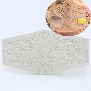 3D Dance Party Mask Lace Fondant Mold Wedding Cake Toper Cake Border Silicone Molds Chocolate Cupcake Decorating Tools FM1499
3D Dance Party Mask Lace Fondant Mold Wedding Cake Toper Cake Border Silicone Molds Chocolate Cupcake Decorating Tools FM1499