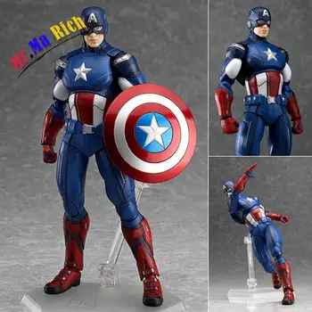 High Quality The Figma 266# Captain America Pvc Action Figure With Box Free Shipping
High Quality The Figma 266# Captain America Pvc Action Figure With Box Free Shipping