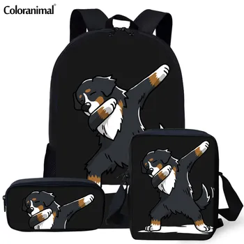 Coloranimal Bernese Mountain Dog Kids Mochila School Bag Satchel Mochila Infantil for Teen Girl Boy Set Backpack Laptop Rucksack
Coloranimal Bernese Mountain Dog Kids Mochila School Bag Satchel Mochila Infantil for Teen Girl Boy Set Backpack Laptop Rucksack