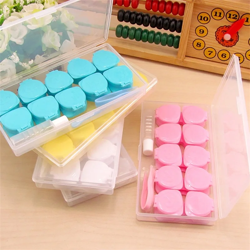 New Lovely Holder Container Kit Organizer Plastic Travel Care Contact Lens Holder Storage Soaking Box Cases
New Lovely Holder Container Kit Organizer Plastic Travel Care Contact Lens Holder Storage Soaking Box Cases