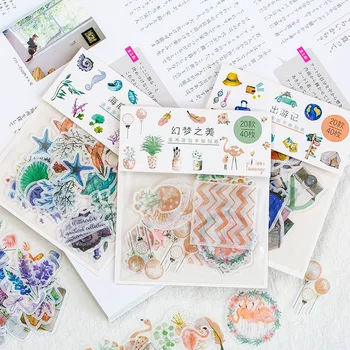 2 packs Flamingo Unicorn Flower Seaweed Diary Sticker Kawaii Planner Scrapbooking Sticky Stationery Escolar School Supplies
2 packs Flamingo Unicorn Flower Seaweed Diary Sticker Kawaii Planner Scrapbooking Sticky Stationery Escolar School Supplies