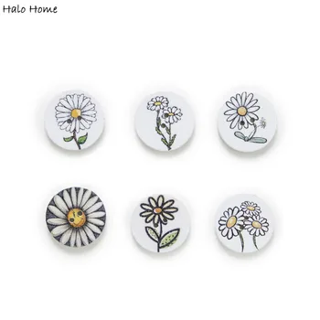 50pcs Flower Round Wood Buttons Sewing Scrapbooking Clothing Home Gift Handwork Decor Card Making DIY 20mm
50pcs Flower Round Wood Buttons Sewing Scrapbooking Clothing Home Gift Handwork Decor Card Making DIY 20mm