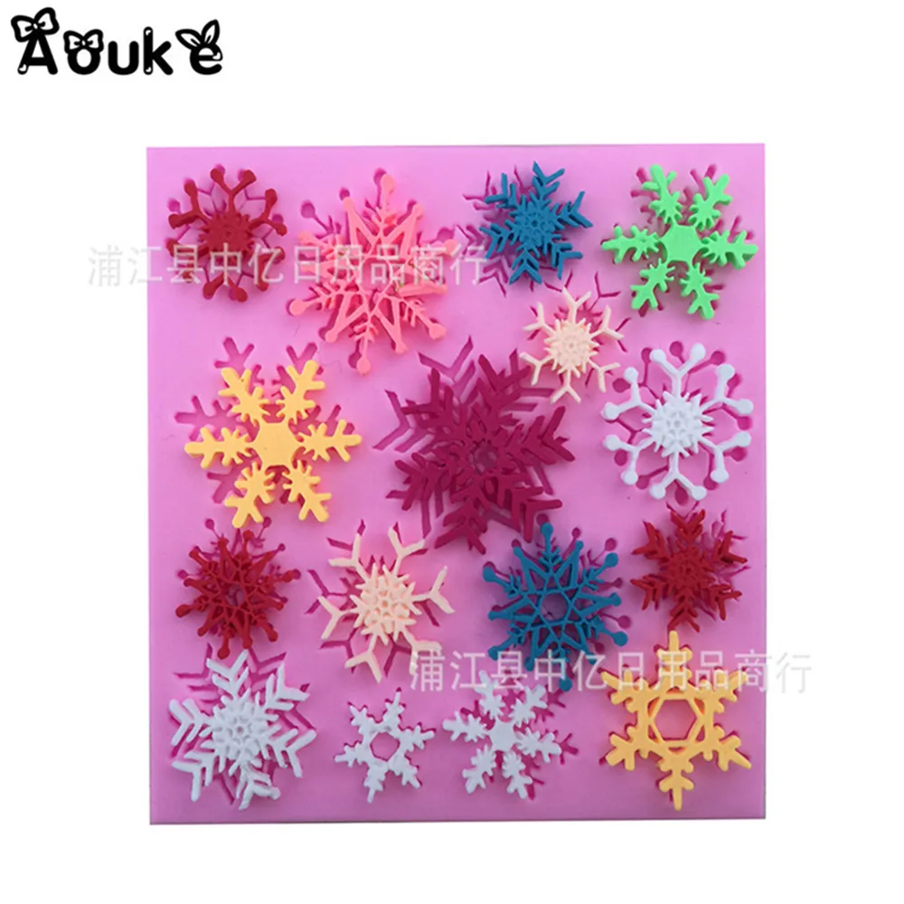 Snowflake Shape Silicone Mold Flowers Fondant Cake Chocolate Molds Cookies Pastry Mould Wedding Decoration DIY Baking Tools
Snowflake Shape Silicone Mold Flowers Fondant Cake Chocolate Molds Cookies Pastry Mould Wedding Decoration DIY Baking Tools