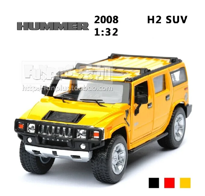 High Simulation Exquisite Model Toys: KiNSMART Car Styling American Hummer H2 SUV Model 1:32 Alloy Car Model Excellent Gifts
High Simulation Exquisite Model Toys: KiNSMART Car Styling American Hummer H2 SUV Model 1:32 Alloy Car Model Excellent Gifts