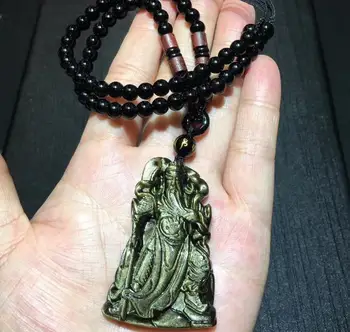 Natural Mexican Goldstone Wucai Shenguan Erye Pendant Lucky Transit Security Ping Necklace Male o17#
Natural Mexican Goldstone Wucai Shenguan Erye Pendant Lucky Transit Security Ping Necklace Male o17#