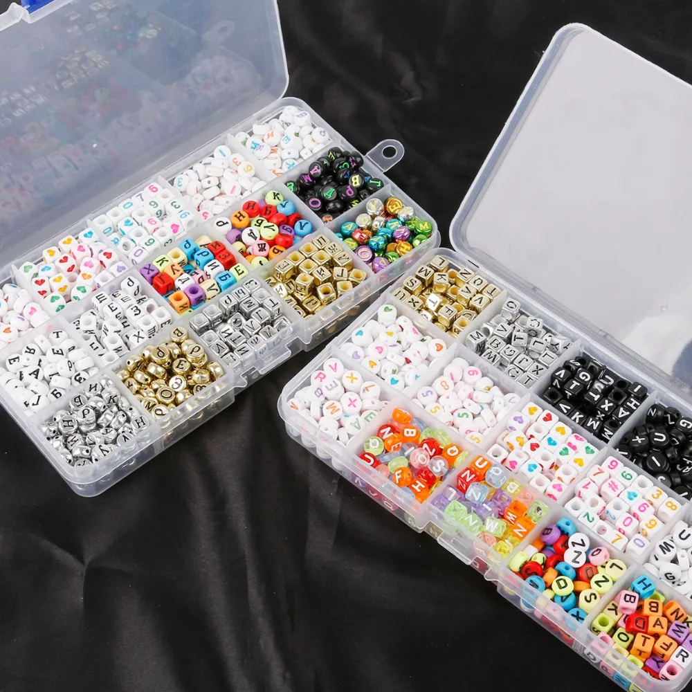 Acrylic 1040pcs 6*6mm 4*7MM Coloured alphabet Russian Letter Beads Black Alphabet Random Mixed Beads For DIY Necklace Pacifier
Acrylic 1040pcs 6*6mm 4*7MM Coloured alphabet Russian Letter Beads Black Alphabet Random Mixed Beads For DIY Necklace Pacifier