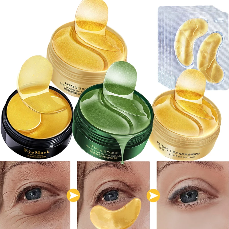60pcs Dark Circles Remove Collagen Eye Mask Eye Patches for Eyes Care Moisturizing Gold Mask Anti-Wrinkle Anti Aging Skin Care
60pcs Dark Circles Remove Collagen Eye Mask Eye Patches for Eyes Care Moisturizing Gold Mask Anti-Wrinkle Anti Aging Skin Care