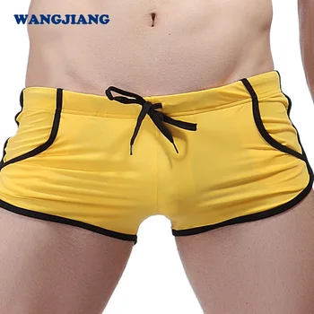 Sexy Bikini Underwear Men Trunks Nylon Boxer Shorts Beachwear for Man Board Beach Bathing Suit Male Pool Bath Wear Pocket YK13
Sexy Bikini Underwear Men Trunks Nylon Boxer Shorts Beachwear for Man Board Beach Bathing Suit Male Pool Bath Wear Pocket YK13