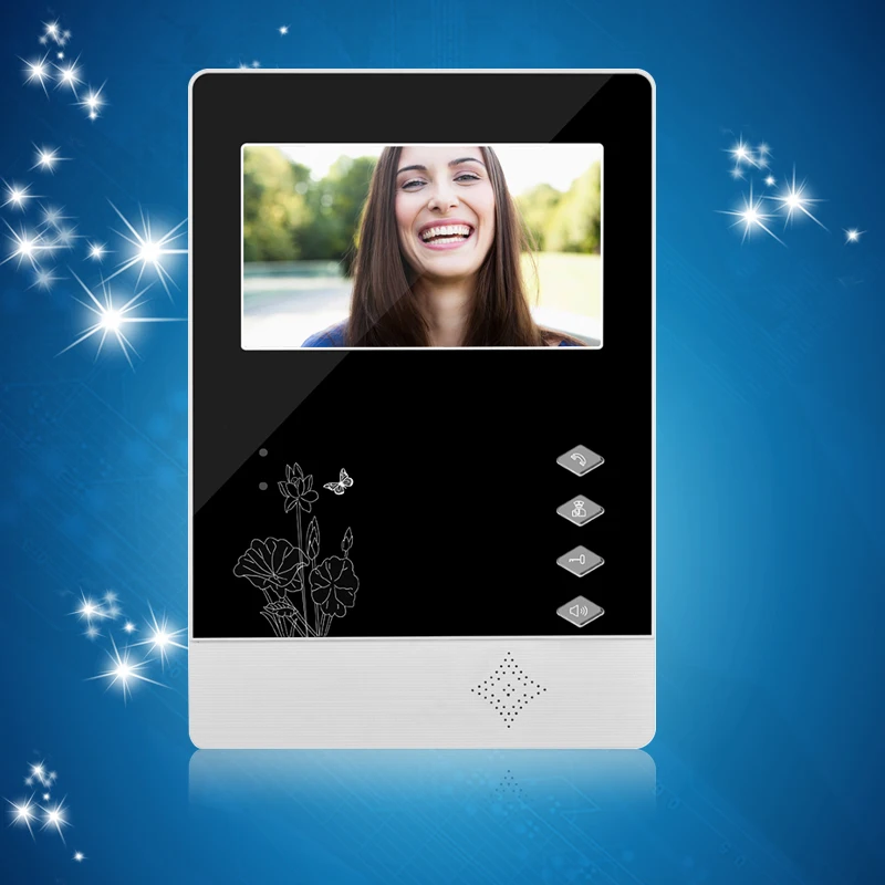 4.3'' TFT Color Video Door Phone Indoor Unit Monitor Screen Video DoorBell Without IR Outdoor Camera For Video Intercom System
4.3'' TFT Color Video Door Phone Indoor Unit Monitor Screen Video DoorBell Without IR Outdoor Camera For Video Intercom System