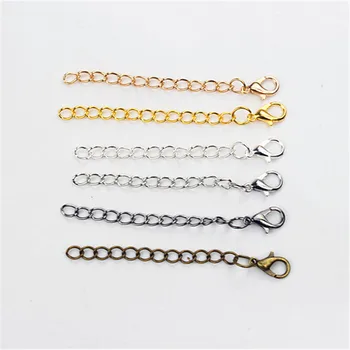 20pcs/lot 50mm 70mm Length Necklace Extension Chain with Lobster Clasps For Bracelet Extended Chains Handmade DIY Jewelry Making
20pcs/lot 50mm 70mm Length Necklace Extension Chain with Lobster Clasps For Bracelet Extended Chains Handmade DIY Jewelry Making
