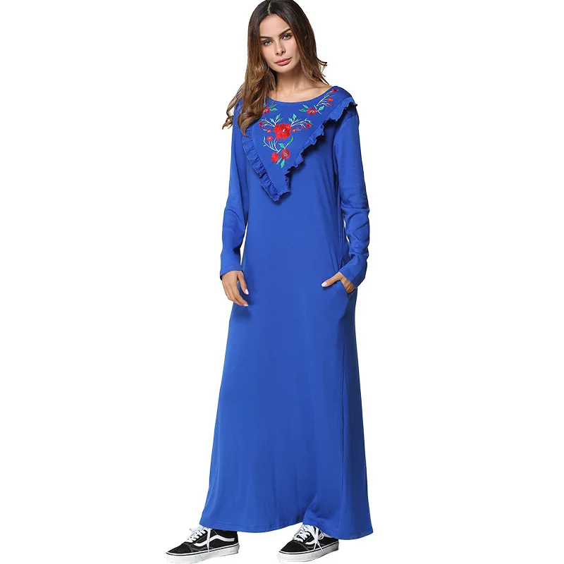 185277 Euramerica New Embroidered Long Sleeved Dress Children's Middle East Muslinm Dress Musulman Mujer Vestidos Hot Sell
185277 Euramerica New Embroidered Long Sleeved Dress Children's Middle East Muslinm Dress Musulman Mujer Vestidos Hot Sell