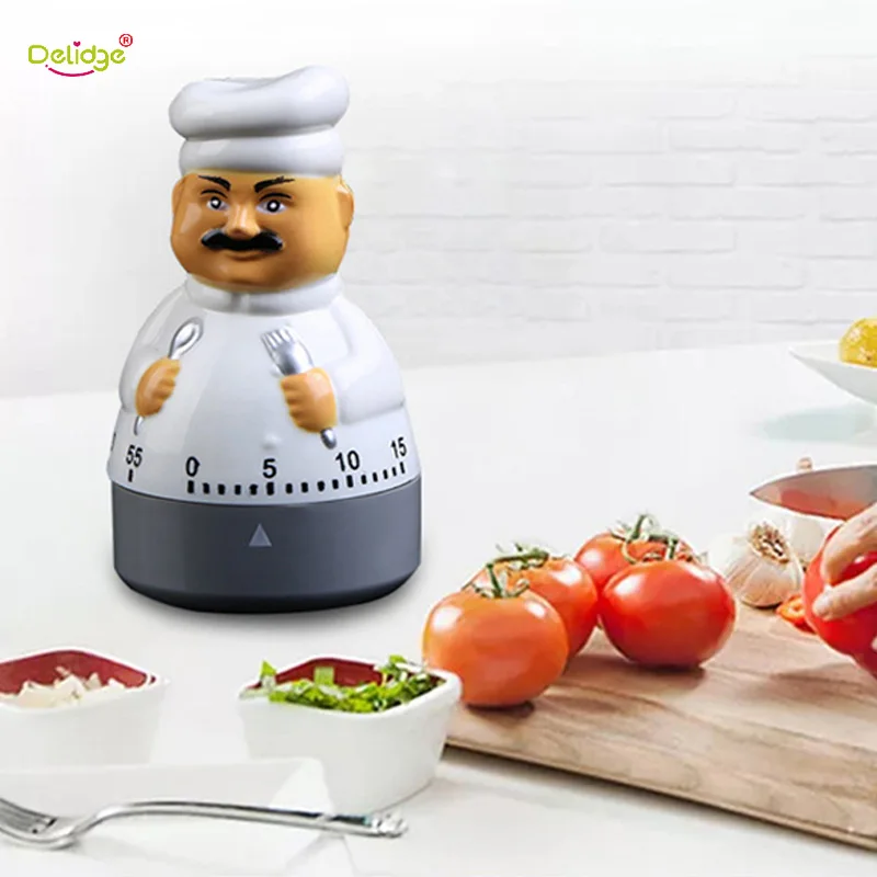 Delidge 1PC Multi-function Kitchen Timer Alarm Clock Mechanical Chef Timing Pastry Baking Tools School Lab Napping Alarm Clock
Delidge 1PC Multi-function Kitchen Timer Alarm Clock Mechanical Chef Timing Pastry Baking Tools School Lab Napping Alarm Clock