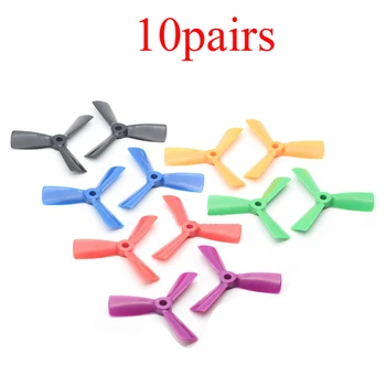 10Pairs 3045 Propeller 3 Blade Prop CW CCW Paddle 5mm Hole Dia Propellers for 1410/1306/1806 Motor RC 150/180/200 FPV Frame
10Pairs 3045 Propeller 3 Blade Prop CW CCW Paddle 5mm Hole Dia Propellers for 1410/1306/1806 Motor RC 150/180/200 FPV Frame