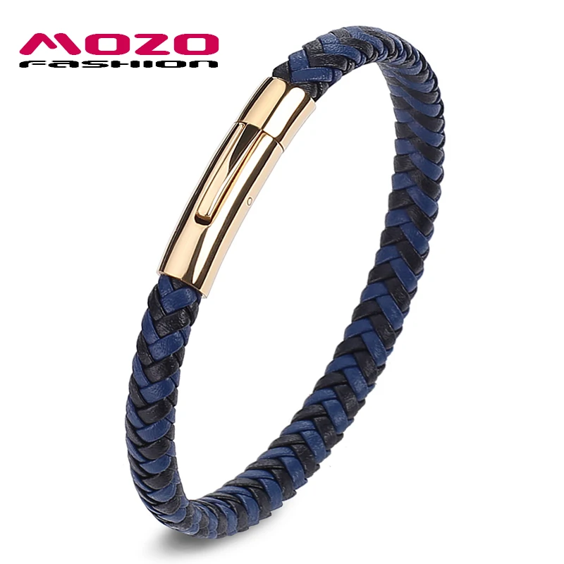 MOZO FASHION 2017 HOT Man Charm Bracelets Blue Leather Rope Mixed Braided Bracelet Simple Style Punk Men Classic Jewelry PS2039
MOZO FASHION 2017 HOT Man Charm Bracelets Blue Leather Rope Mixed Braided Bracelet Simple Style Punk Men Classic Jewelry PS2039