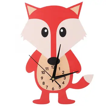 Cute Cartoon Animal Shape Wall Clock DIY Decor for Kids Room Home Bedroom Wall Decoration
Cute Cartoon Animal Shape Wall Clock DIY Decor for Kids Room Home Bedroom Wall Decoration
