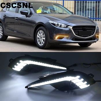 CSCSNL 2pcs DRL Daytime Running Lights fog lamp cover headlight 12V Daylight with turn signal For Mazda 3 Mazda3 Axela 2017 2018
CSCSNL 2pcs DRL Daytime Running Lights fog lamp cover headlight 12V Daylight with turn signal For Mazda 3 Mazda3 Axela 2017 2018