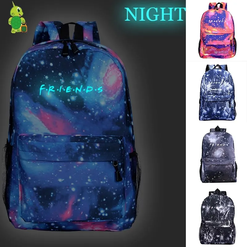 Mochila Friends Backpack Casual Travel Bags Women Men Laptop Backpack Luminous School Bags for Teenage Boys Girls Kids Book Bags
Mochila Friends Backpack Casual Travel Bags Women Men Laptop Backpack Luminous School Bags for Teenage Boys Girls Kids Book Bags