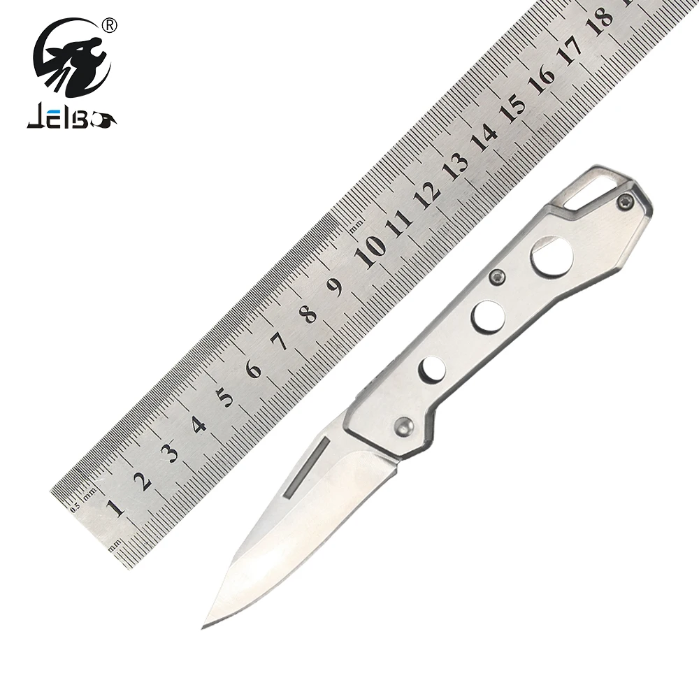 JelBo Stainless Steel Pocket Knife Hunting Folding Knife Blade Survival Tactical Silver Outdoor Camping Portable Knives
JelBo Stainless Steel Pocket Knife Hunting Folding Knife Blade Survival Tactical Silver Outdoor Camping Portable Knives