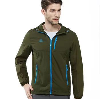 Outdoor spring mens brand high-quality Hooded skin sunscreen tops waterproof anti-UV coat womens thin Quick drying hiking jacket
Outdoor spring mens brand high-quality Hooded skin sunscreen tops waterproof anti-UV coat womens thin Quick drying hiking jacket