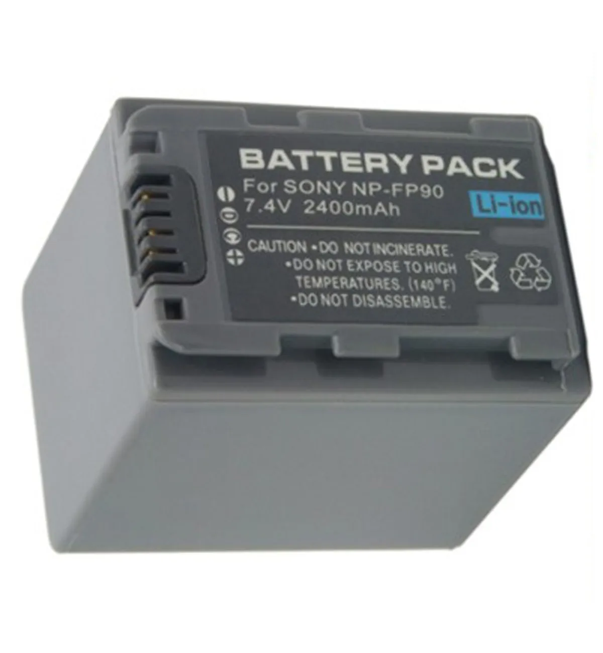 Battery Pack for Sony DCR-DVD92, DCR-DVD92E, DCR-DVD103E, DCR-DVD105E, DCR-DVD202E, DCR-DVD203E, DCR-DVD205E Handycam Camcorder
Battery Pack for Sony DCR-DVD92, DCR-DVD92E, DCR-DVD103E, DCR-DVD105E, DCR-DVD202E, DCR-DVD203E, DCR-DVD205E Handycam Camcorder