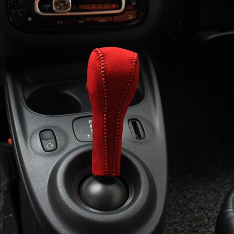 Smart Fortwo Forfour 453 Hand Stitched Leather Gear Shift Cover Gear Knob Sheepskin Cover Auto Interior Covers Car Styling Decor
Smart Fortwo Forfour 453 Hand Stitched Leather Gear Shift Cover Gear Knob Sheepskin Cover Auto Interior Covers Car Styling Decor
