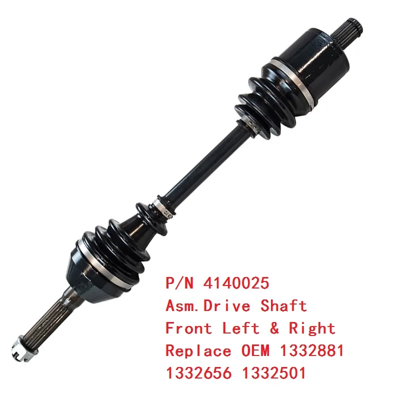 CV Axle Joint Plunging Front For POLARIS SPORTSMAN 400 SPORTSMAN X2 500 700 800 FOREST TOURING 500 800 1332881 1332656 1332501
CV Axle Joint Plunging Front For POLARIS SPORTSMAN 400 SPORTSMAN X2 500 700 800 FOREST TOURING 500 800 1332881 1332656 1332501