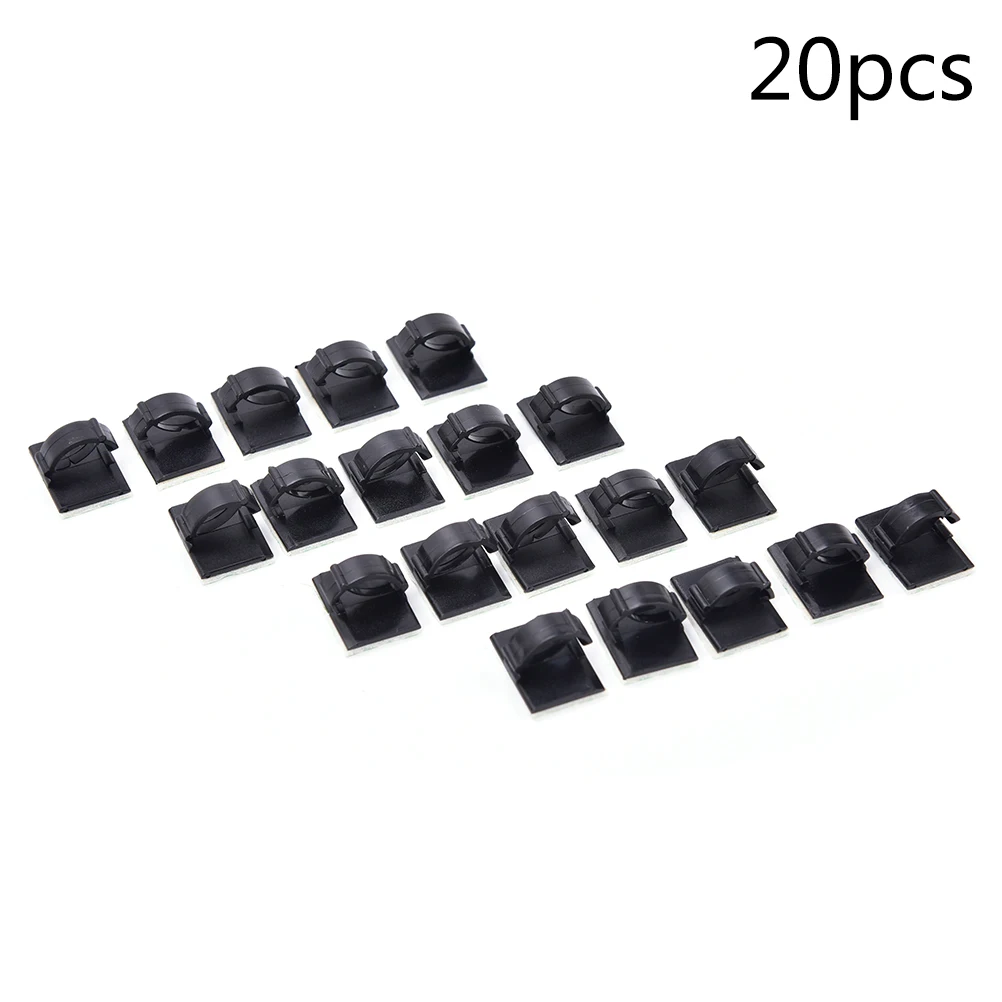20pcs/lot Black Adhesive Car Cable Clips Cable Winder Drop Wire Tie Fixer Holder Organizer Management Desk Wall Cord Clamps
20pcs/lot Black Adhesive Car Cable Clips Cable Winder Drop Wire Tie Fixer Holder Organizer Management Desk Wall Cord Clamps