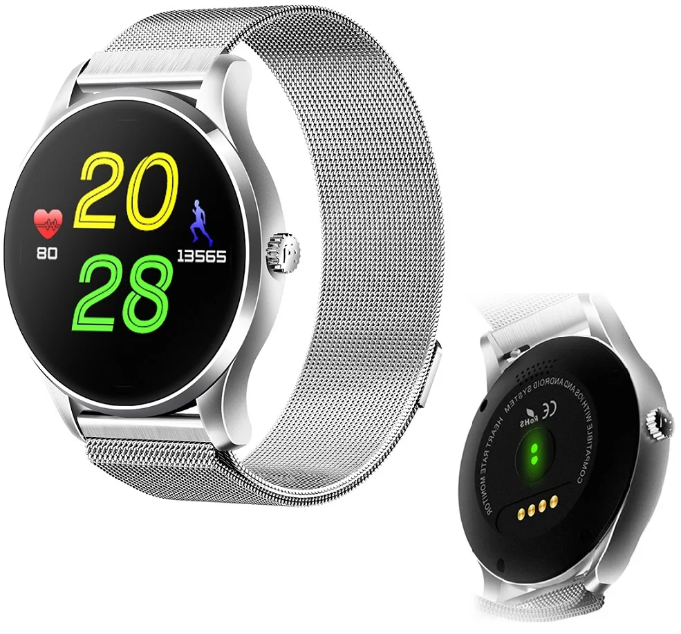 

K88 Smartwatch Bluetooth 4.0 IP65 Waterproof Smart Wristband Bracelet Sedentary Reminder Sleep / Heart Rate Monitor