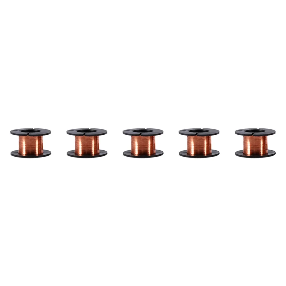 5pcs 0.1mm Length 15m Enameled Wire Copper Winding Wire Enamelled Repair Wire very thin layer of insulation
5pcs 0.1mm Length 15m Enameled Wire Copper Winding Wire Enamelled Repair Wire very thin layer of insulation