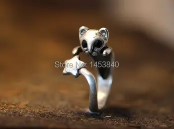 New Fashion Vintage Silver Adjustable knuckle Animal Retro Cute Kitty Cat Wrap Ring Star Tail For Girls --Wholesale 12PCS/Lot
New Fashion Vintage Silver Adjustable knuckle Animal Retro Cute Kitty Cat Wrap Ring Star Tail For Girls --Wholesale 12PCS/Lot