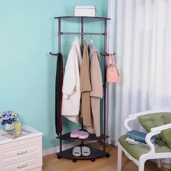 Movable Heavy Duty Coat Clothes Rack Garment Rack with Hanger Bar Hooks for Bags DQ0916
Movable Heavy Duty Coat Clothes Rack Garment Rack with Hanger Bar Hooks for Bags DQ0916