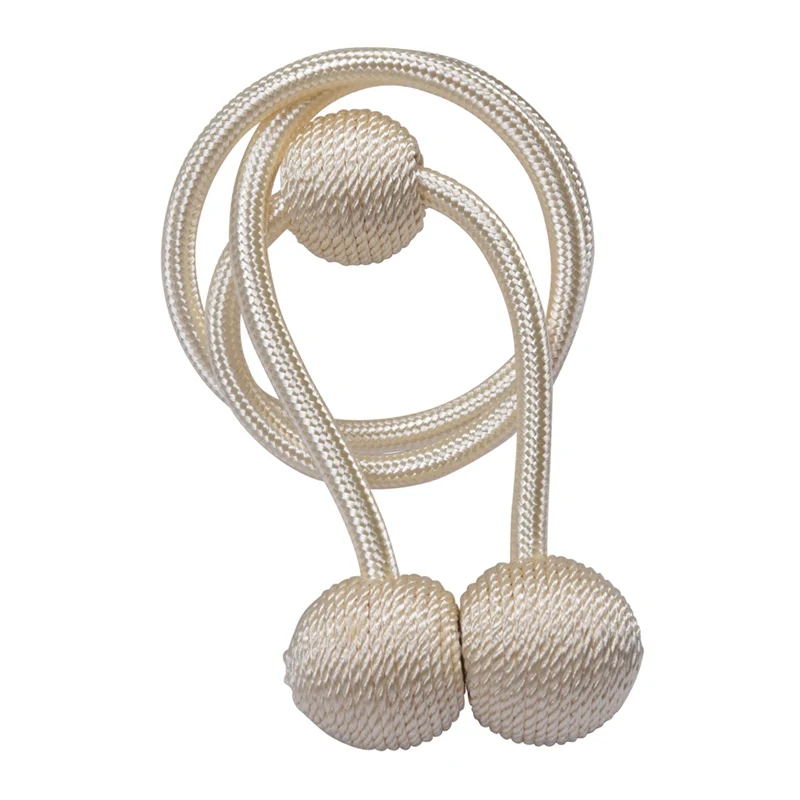 New Magnetic Curtain Tieback Braided Spherical Chain Buckle Drapery Holdback Clip Holders Home Curtain Decorative Accessories
New Magnetic Curtain Tieback Braided Spherical Chain Buckle Drapery Holdback Clip Holders Home Curtain Decorative Accessories