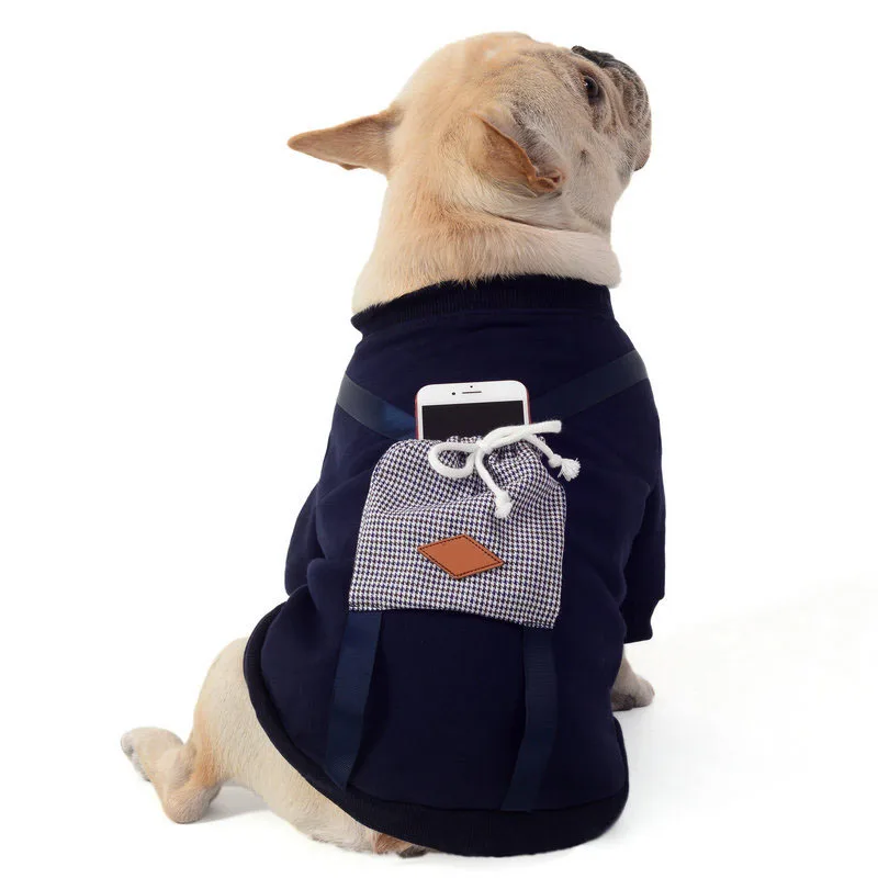 Spring Puppy Warm Sweater Pet Dog Clothes for Small Dogs Pets Clothing French Bulldog Pocket Tshirt Chihuahua Pug Costume XS-2XL
Spring Puppy Warm Sweater Pet Dog Clothes for Small Dogs Pets Clothing French Bulldog Pocket Tshirt Chihuahua Pug Costume XS-2XL