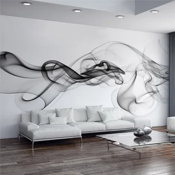 

Custom Wall Mural Wallpaper Modern Smoke Clouds Abstract Art Large Wall Painting Bedroom Living Room Sofa TV Photo Wall Paper 3D