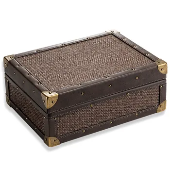 Factory Price High Quality Knitting Strip Solid Wood Cigar Humidor W/ Hygrometer Humidifier
Factory Price High Quality Knitting Strip Solid Wood Cigar Humidor W/ Hygrometer Humidifier