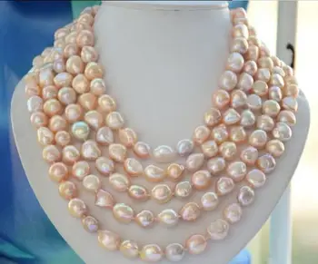 Free Shipping free shipping 12mm natural Australian south sea gold pink pearl necklace 100inch
Free Shipping free shipping 12mm natural Australian south sea gold pink pearl necklace 100inch