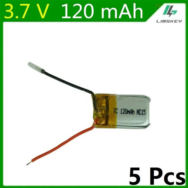 3.7V 120mAH 651523 Supply L939 small remote control aircraft accessories helicopter Battery Lipo Battery Li-polymer Battery 5Pcs
3.7V 120mAH 651523 Supply L939 small remote control aircraft accessories helicopter Battery Lipo Battery Li-polymer Battery 5Pcs
