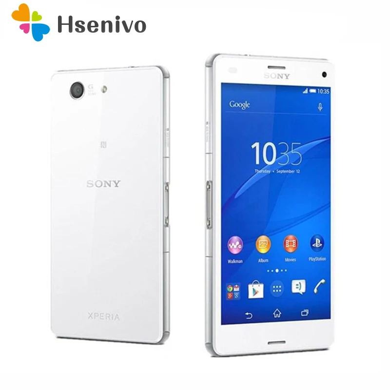 

Original Unlocked Sony Z3 Compact D5803 4.6" Refurbished Quad-Core 2GB RAM 16GB ROM Free shipping