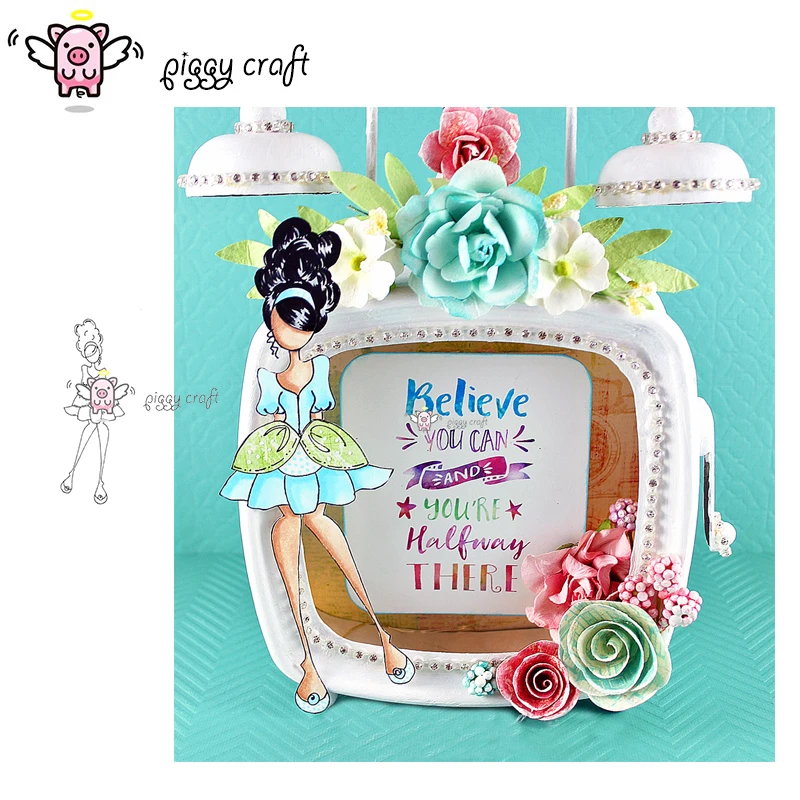 Piggy Craft metal cutting dies cut die mold Curly hair girl woman Scrapbook paper craft knife mould blade punch stencils die
Piggy Craft metal cutting dies cut die mold Curly hair girl woman Scrapbook paper craft knife mould blade punch stencils die