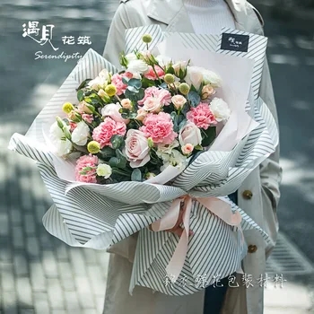 60*60cm10pcs/lot Waterproof Wax Printing Paper Diagonal Stripes Flowers Wrapping Paper Materials Gift Packaging Florist Supplies
60*60cm10pcs/lot Waterproof Wax Printing Paper Diagonal Stripes Flowers Wrapping Paper Materials Gift Packaging Florist Supplies