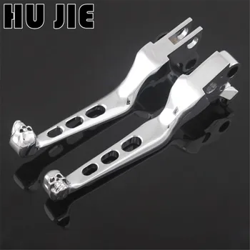 Triclicks Motorcycle Brake Handle Lever Aluminum Skull Brake Clutch Levers For Harley FXDB Street Bob FXSTB Night Train 96-10
Triclicks Motorcycle Brake Handle Lever Aluminum Skull Brake Clutch Levers For Harley FXDB Street Bob FXSTB Night Train 96-10