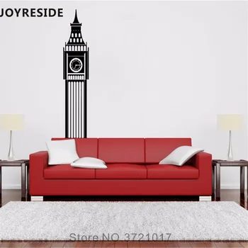 JOYRESIDE Big Ben Wall Decal Clock Wall Sticker Building Vinyl Decal Home Livingroom Bedroom Art Decor Interior Design A763
JOYRESIDE Big Ben Wall Decal Clock Wall Sticker Building Vinyl Decal Home Livingroom Bedroom Art Decor Interior Design A763
