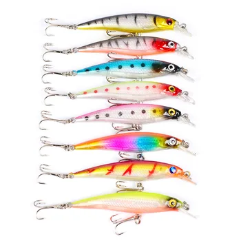 High 43 Pcs/ Set Minnow Fly Fishing Lure Sets Hard Bait Lures Wobbler Carp 6 Models Aritificial Fishing Tackles DOG88
High 43 Pcs/ Set Minnow Fly Fishing Lure Sets Hard Bait Lures Wobbler Carp 6 Models Aritificial Fishing Tackles DOG88