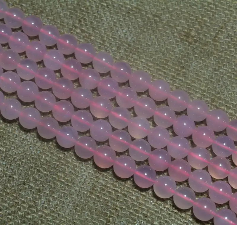 Baihande Natural Pink Chalcedony Agate Stone 4 6 8 10 12mm AAA Round Gemstone Loose Beads Necklace Bracelet DIY Jewelry Making
Baihande Natural Pink Chalcedony Agate Stone 4 6 8 10 12mm AAA Round Gemstone Loose Beads Necklace Bracelet DIY Jewelry Making