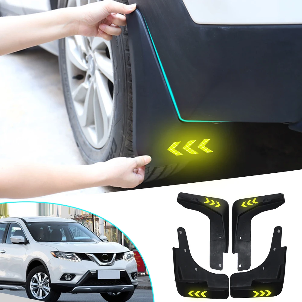 Car Mud Flaps Splash Guards For Fender Mudguards Reflective Warning Mudflaps Accessories For Nissan X-Trail T32 Rouge 2014-2019
Car Mud Flaps Splash Guards For Fender Mudguards Reflective Warning Mudflaps Accessories For Nissan X-Trail T32 Rouge 2014-2019