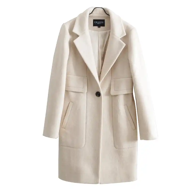 Блейзер CHAOJUE Женский бежевый на одной кнопке средней длины|button blazer|blazer brandblazer fashion
