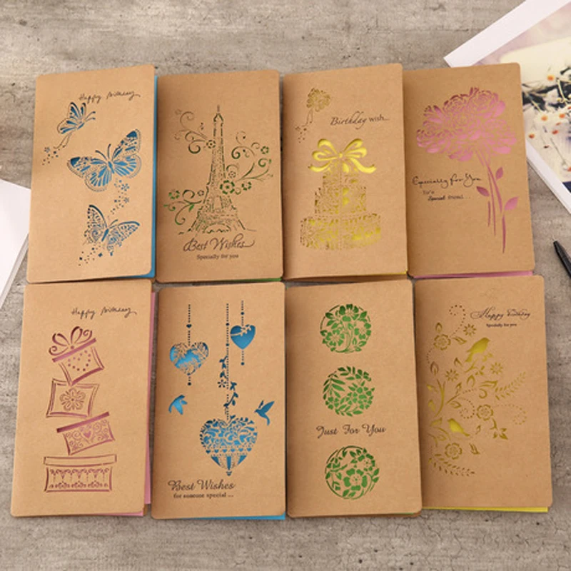 5 PCS / wedding party decoration vintage invitation greeting place cards handmade Hollow thank you gift cards wich envelopes
5 PCS / wedding party decoration vintage invitation greeting place cards handmade Hollow thank you gift cards wich envelopes