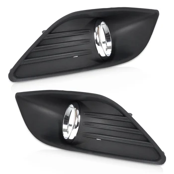 CITALL Pair Black Right Left Bumper Fog Light Lamp Cover Grille Protective Grill for Ford Focus Sedan 4 door 2009 2010 2011 
CITALL Pair Black Right Left Bumper Fog Light Lamp Cover Grille Protective Grill for Ford Focus Sedan 4 door 2009 2010 2011