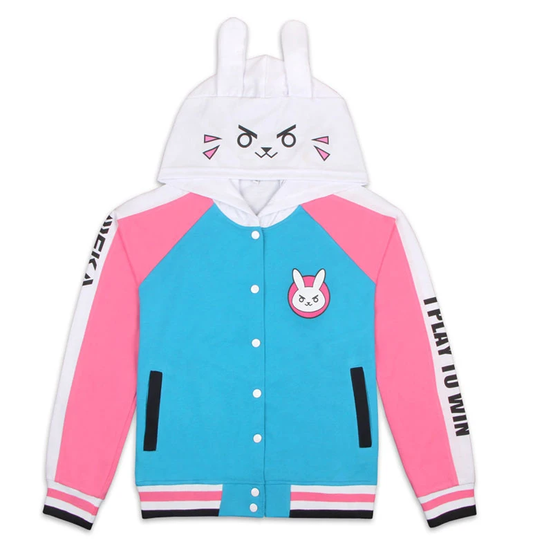 Anime Clothing Game DVa Hoodie Cosplay Costume Adult Sweater Baseball Jacket Feminine Men's And Women's Thin Hoodie
Anime Clothing Game DVa Hoodie Cosplay Costume Adult Sweater Baseball Jacket Feminine Men's And Women's Thin Hoodie